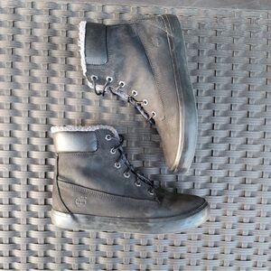 Timberland Gray Ankle Boots